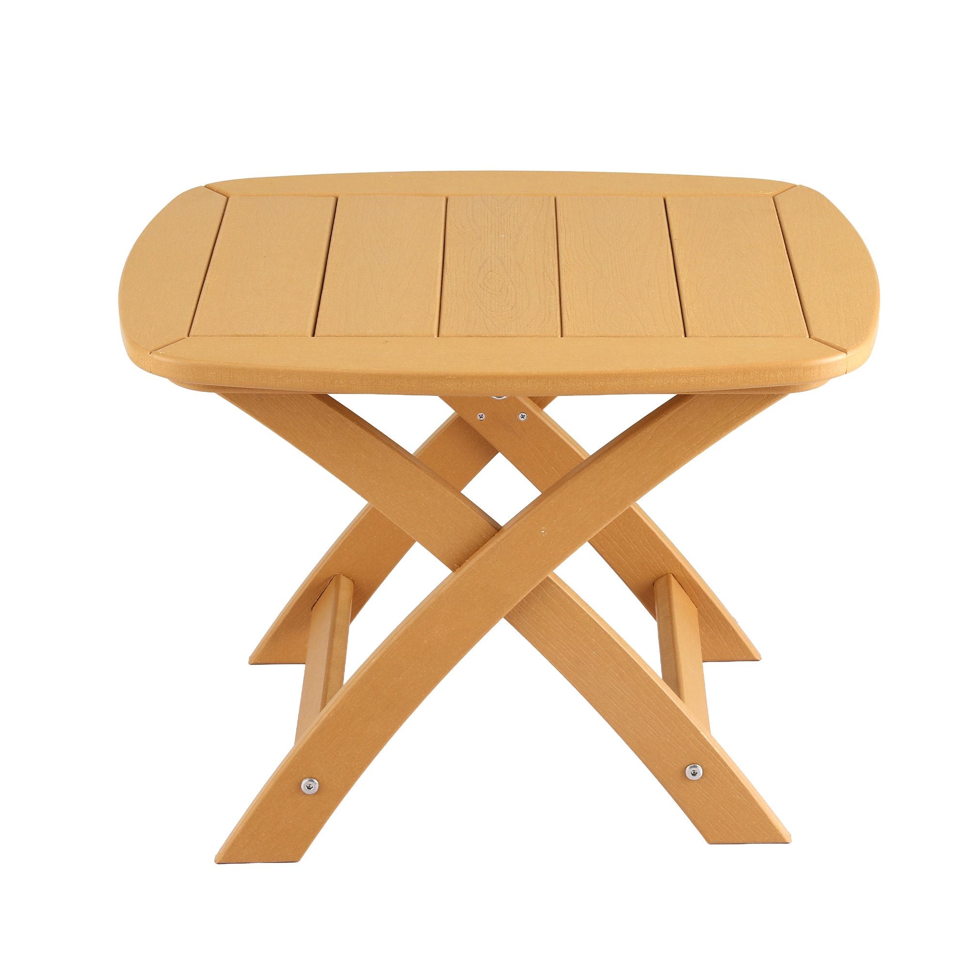 Gardeon Outdoor HDPE Coffee Side Table Indoor Patio Furniture Garden Natural