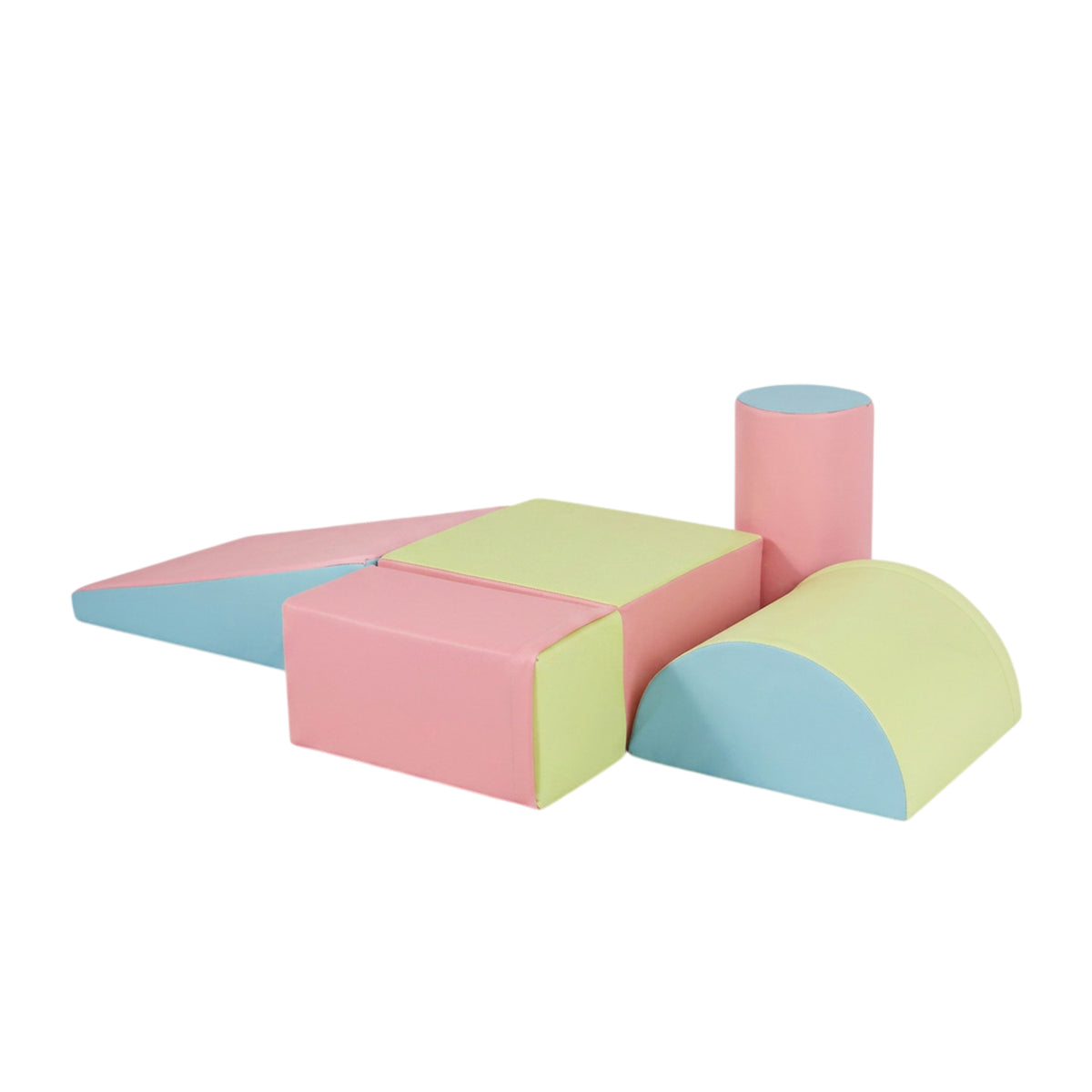 Kids Crawl Climb Foam Shapes Playset Toddler Indoor Play Activity Set
