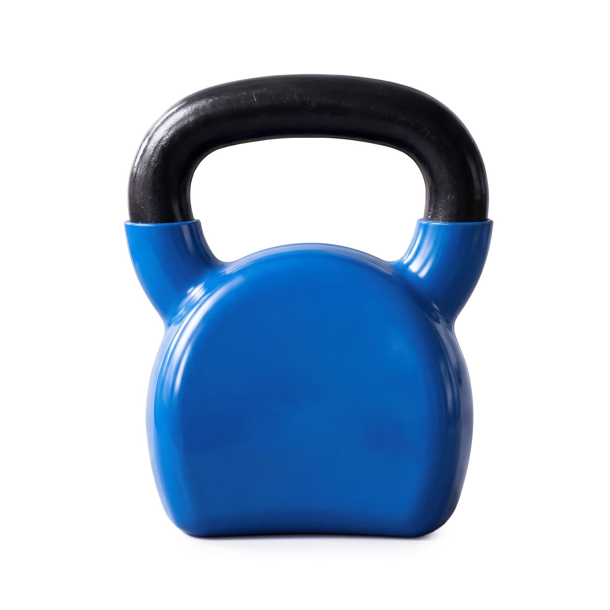 Everfit 16kg Kettlebell Cast Iron PVC Neoprene Stable Base Blue