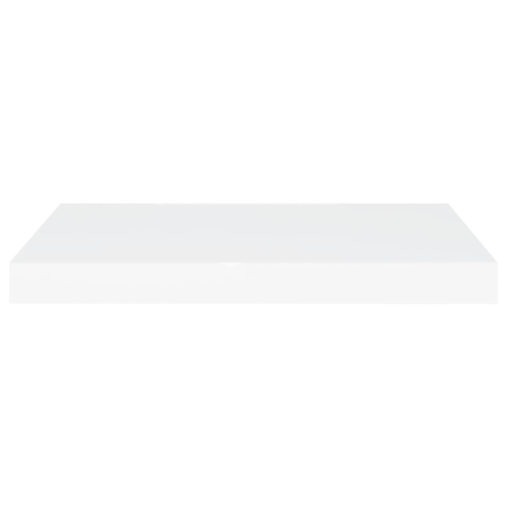 Floating Wall Shelves 2 pcs White 60x23.5x3.8 cm MDF
