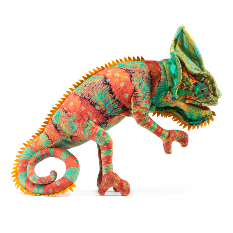 Folkmanis Chameleon Hand Puppet Soft Plush Toy Storytime Interactive Play