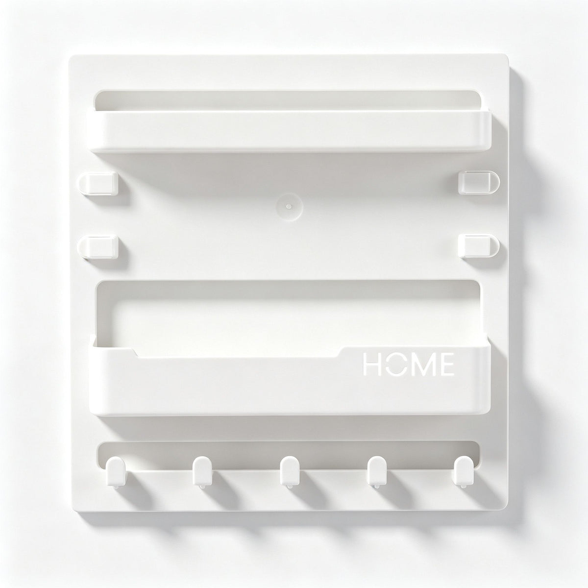 Artiss Bedside Shelf Wall Mount Organizer Self-Adhesive No-Drill 2.5kg