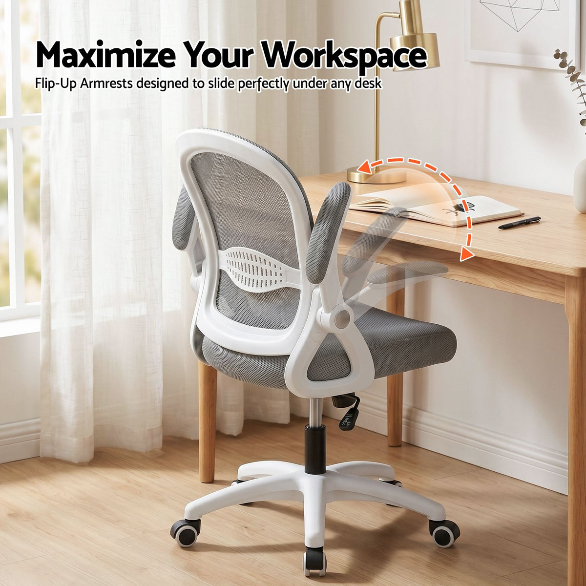Artiss Computer Desk and Chair Set 120cm Study Desk with 3 Drawers and 3 Shelves