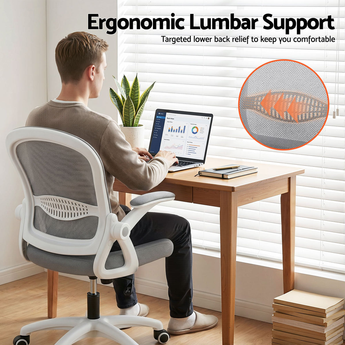 Artiss Computer Desk and Chair Set 120cm Study Desk with 3 Drawers and 3 Shelves