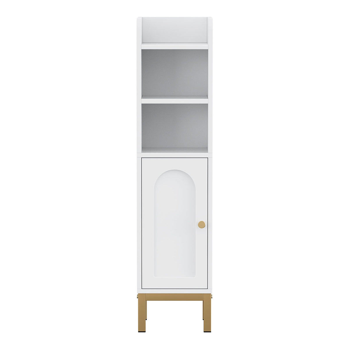 Artiss 2X Bathroom Storage Cabinet Door Corner Adjustable Shelf Organizer White