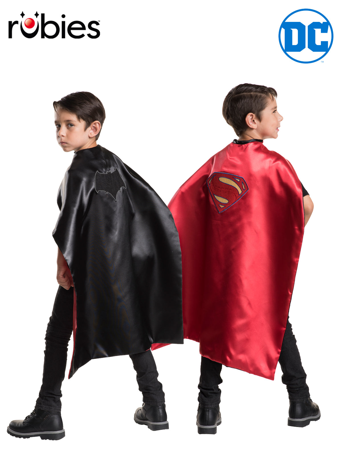 Batman To Superman Reversible Cape - Child
