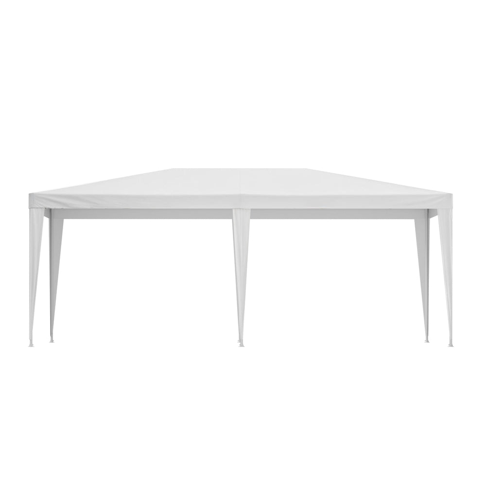 Instahut Gazebo 3x6m Wedding Party Marquee Tent Outdoor Event Camping Canopy Shade White