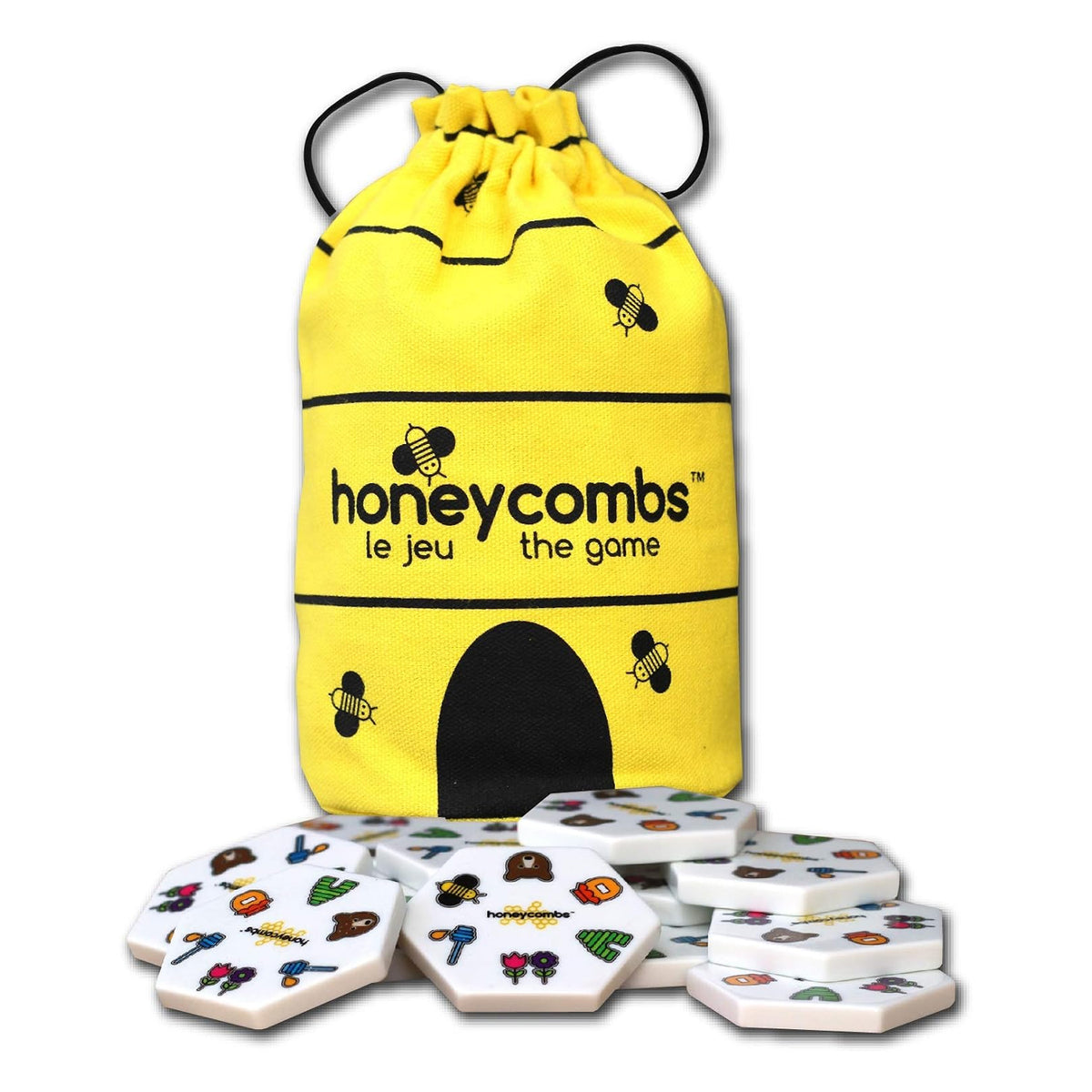 Honeycombs Le Jeu The Game Tile-Matching Wild Honeybee 3 Ways to Play