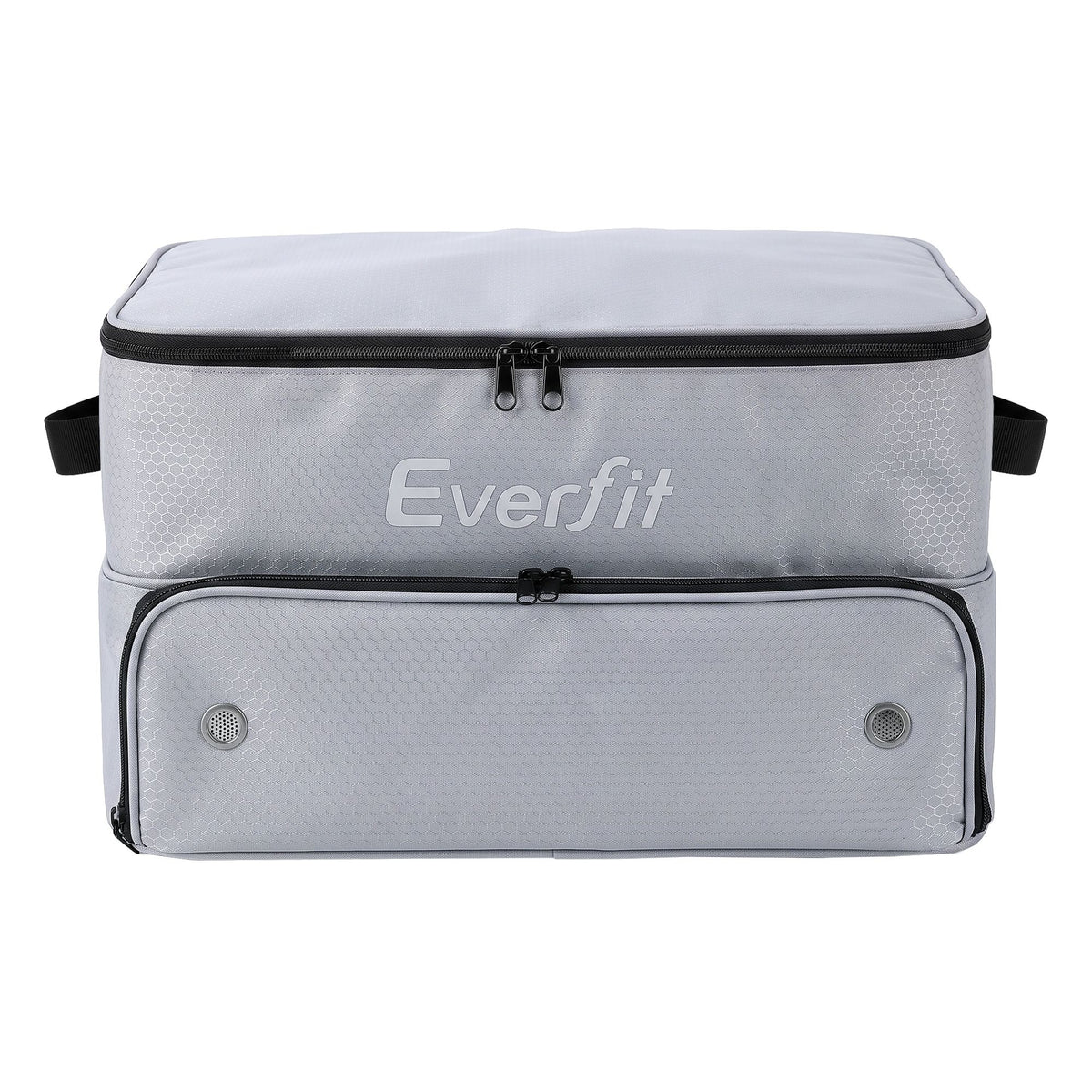 Everfit Golf Trunk Organizer 2-Tier Storage Bag with Ventilated Compartment Grey