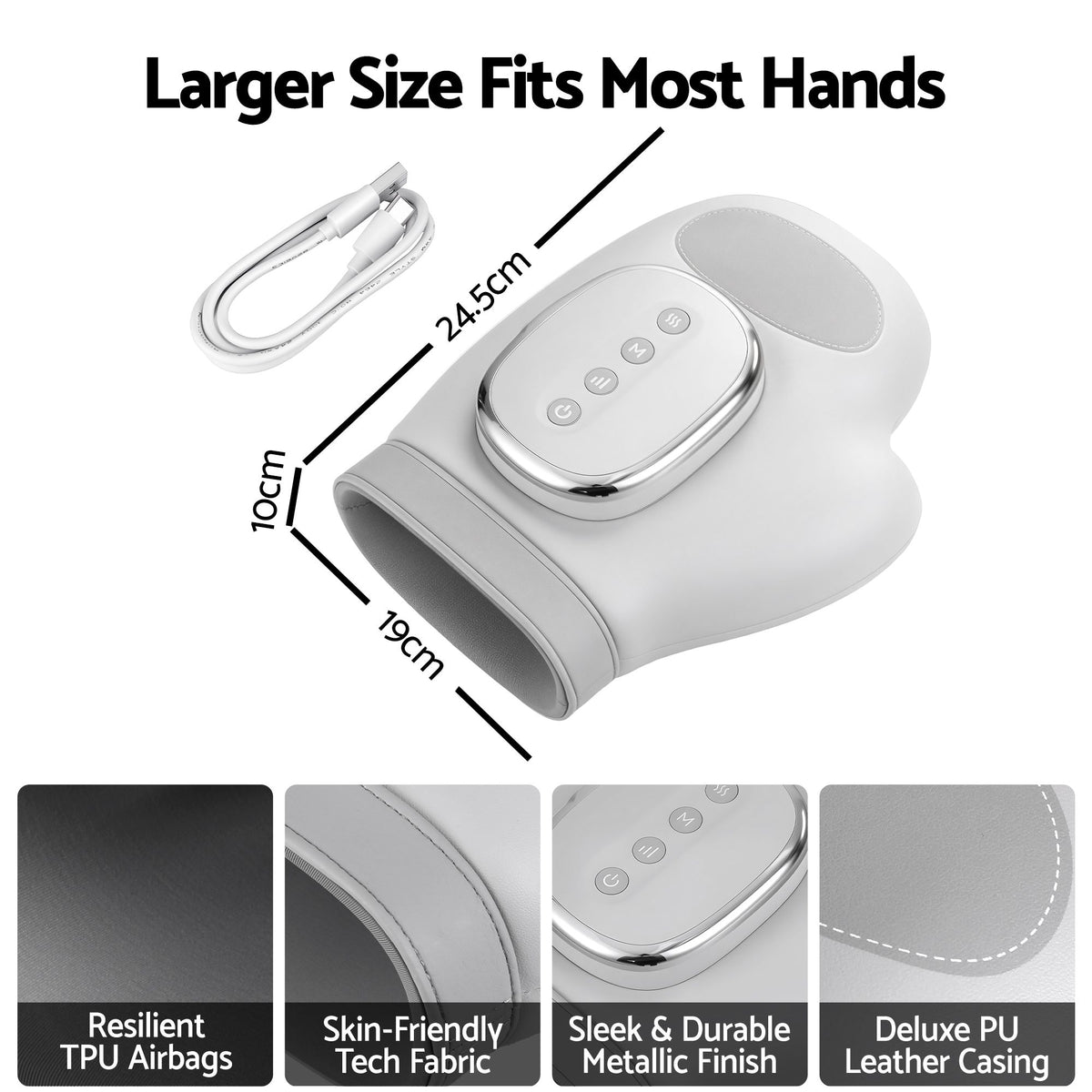 Livemor Hand Massager with Heat and Compression for Arthritis Carpal Tunnel