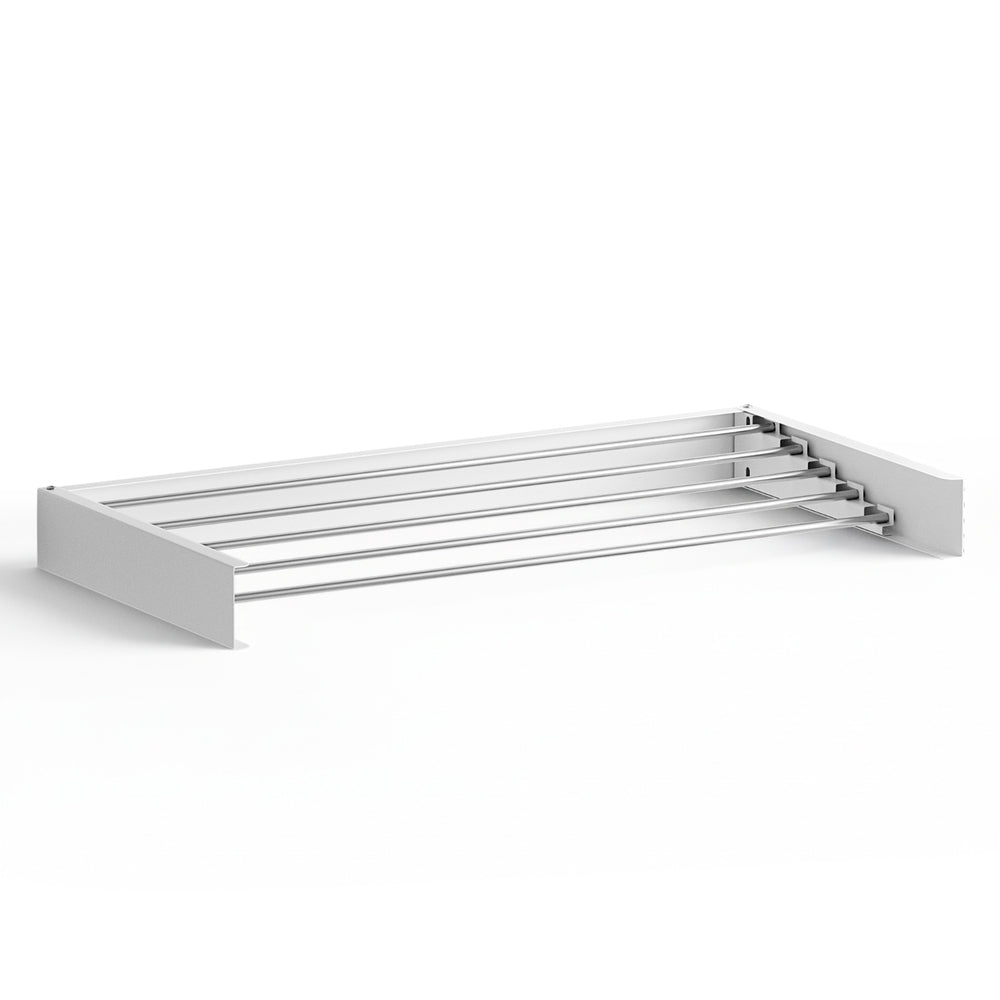 Artiss Clothes Rack Wall Mounted Airer Foldable White