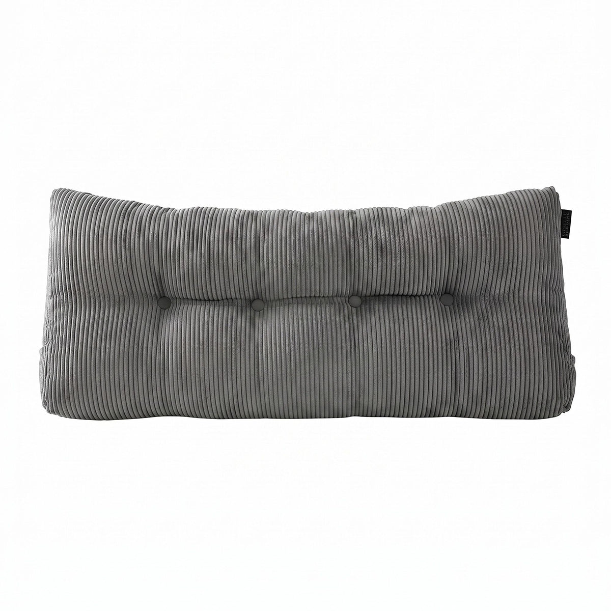 Giselle Headboard Pillow Reading Wedge Cushion Lumbar Support Double Grey