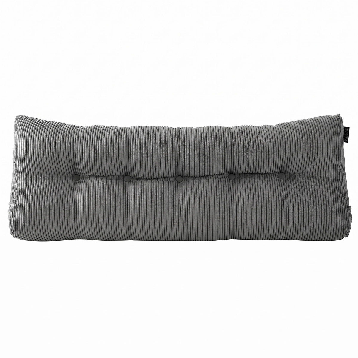 Giselle Headboard Pillow Reading Wedge Cushion Lumbar Support Queen Grey