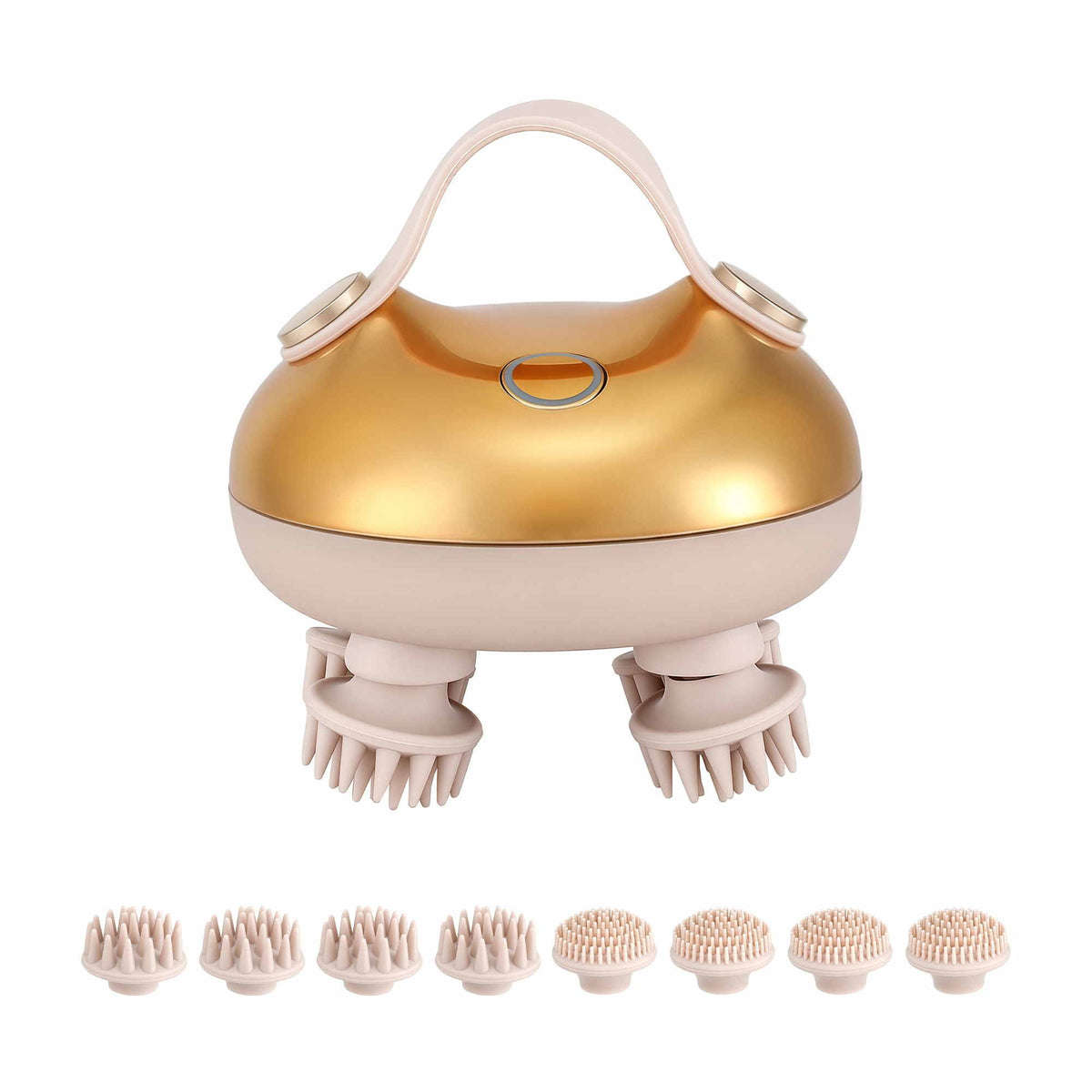 Livemor Rechargeable Scalp Massager Kneading Head Massager Scalp Stress Relax