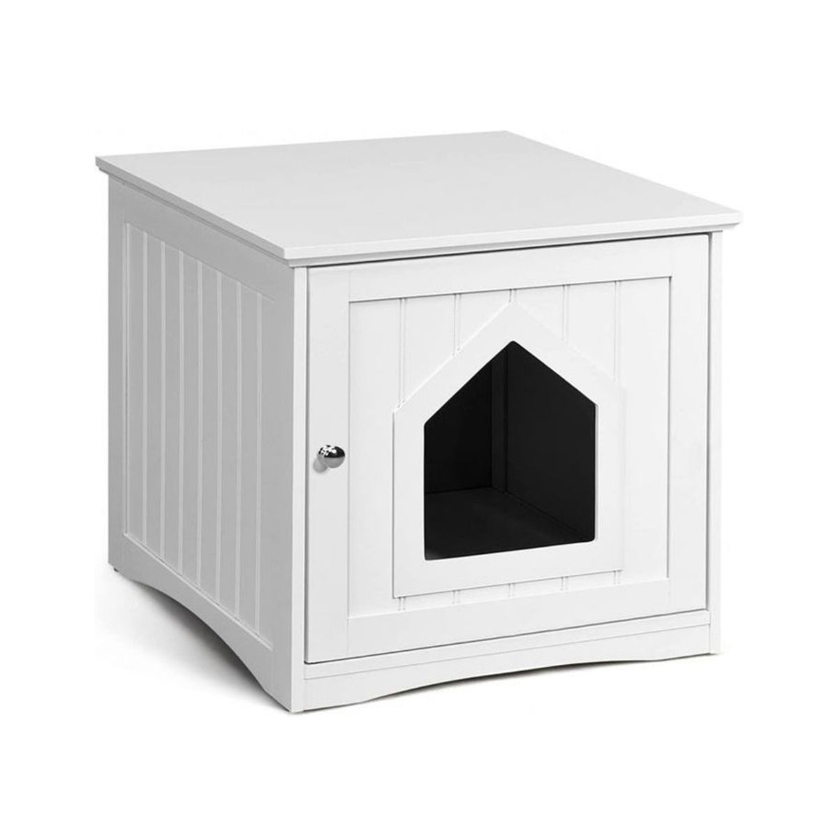 Cat Hidden Litter Enclosure Box Furniture Storage Cabinet Pet Home