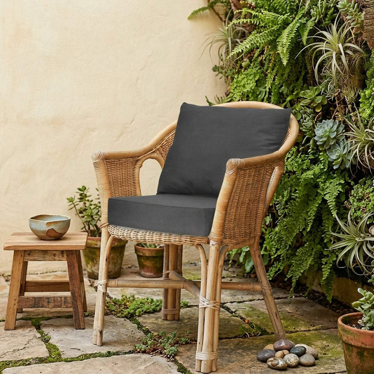 Detachable Outdoor Patio Cushion Set Chair Seat Pads Furniture Home Garden