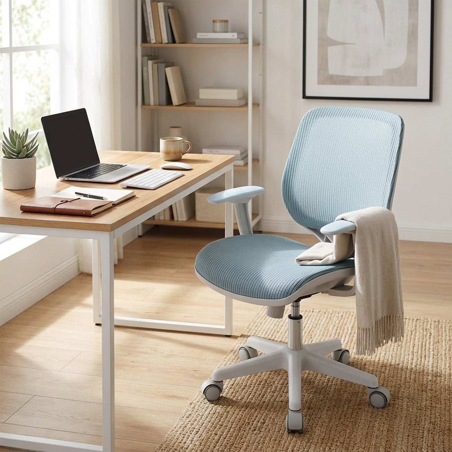 Kids Swivel Mesh Computer Chair with Adjustable Height Children Furniture