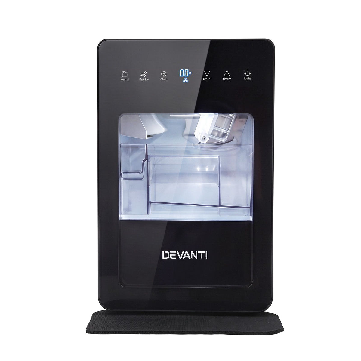Devanti Ice Maker 5cm Large Cubes Countertop 150pcs/24h Touch Controls