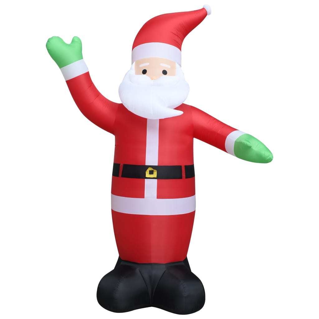 Christmas Inflatable Santa Claus LED Outdoor Xmas Decoration 600cm XXL