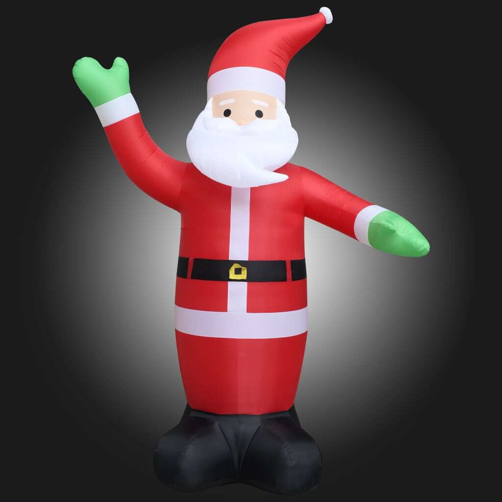 Christmas Inflatable Santa Claus LED Outdoor Xmas Decoration 600cm XXL