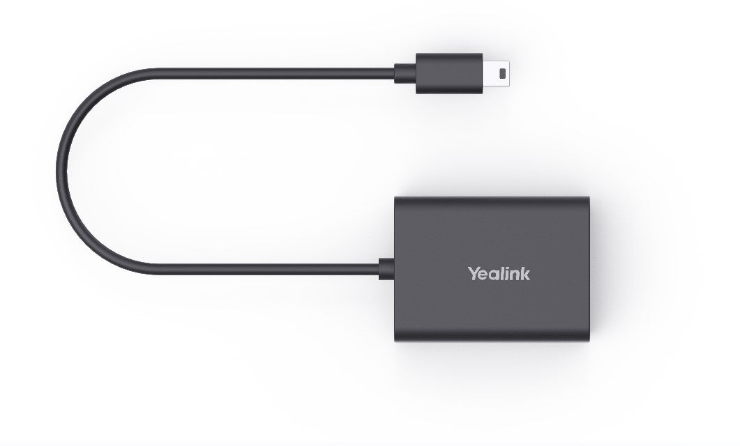 Yealink EHS62 Wireless Headset Adapter Compatible with Cisco Avaya Poly Unify Mitel and Yealink Desk Phones