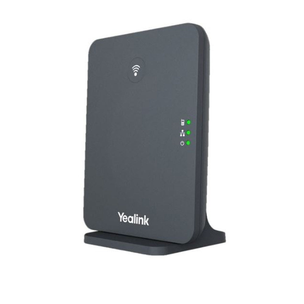 Yealink W70B IP DECT Base Station Pairs with up to 10 W73H W59R Handsets and 20 Simultaneous Calls