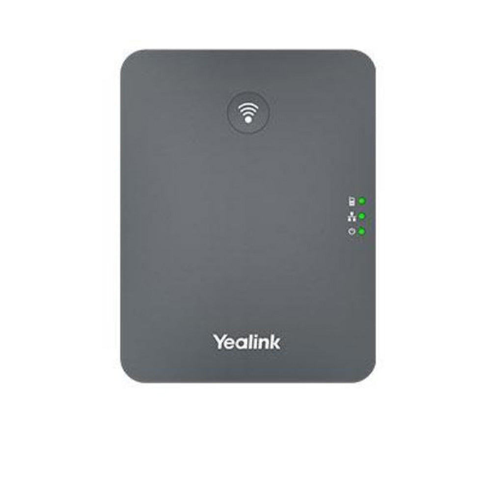 Yealink W70B IP DECT Base Station Pairs with up to 10 W73H W59R Handsets and 20 Simultaneous Calls