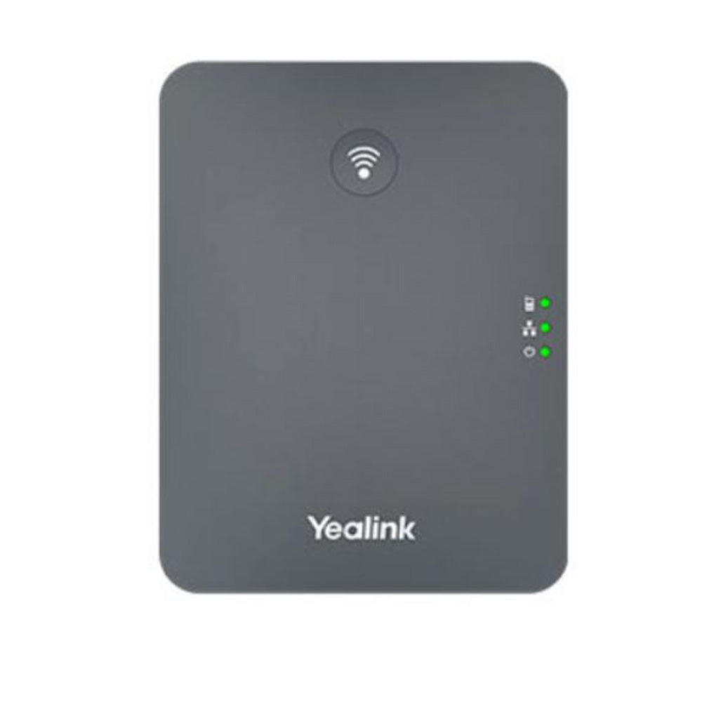 Yealink W70B IP DECT Base Station Pairs with up to 10 W73H W59R Handsets and 20 Simultaneous Calls
