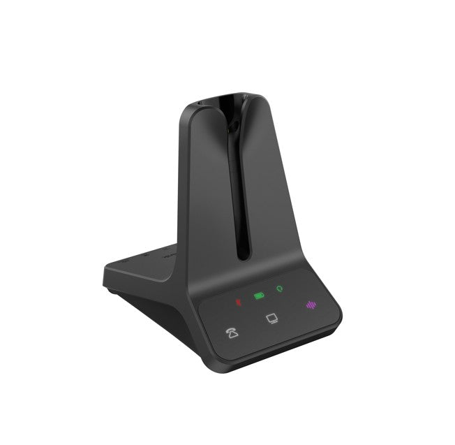 Yealink DECT Wireless Headset Base Replacement Part for Yealink Wireless Headset UC Version Base Station Black