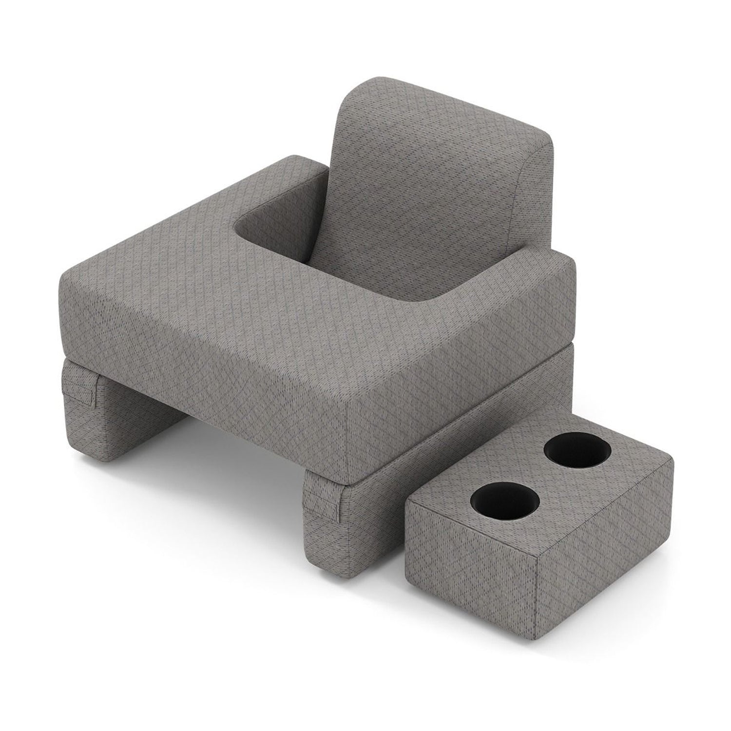 3 Piece Reading Pillow Set Extra Large Lap Desk with Coaster Furniture
