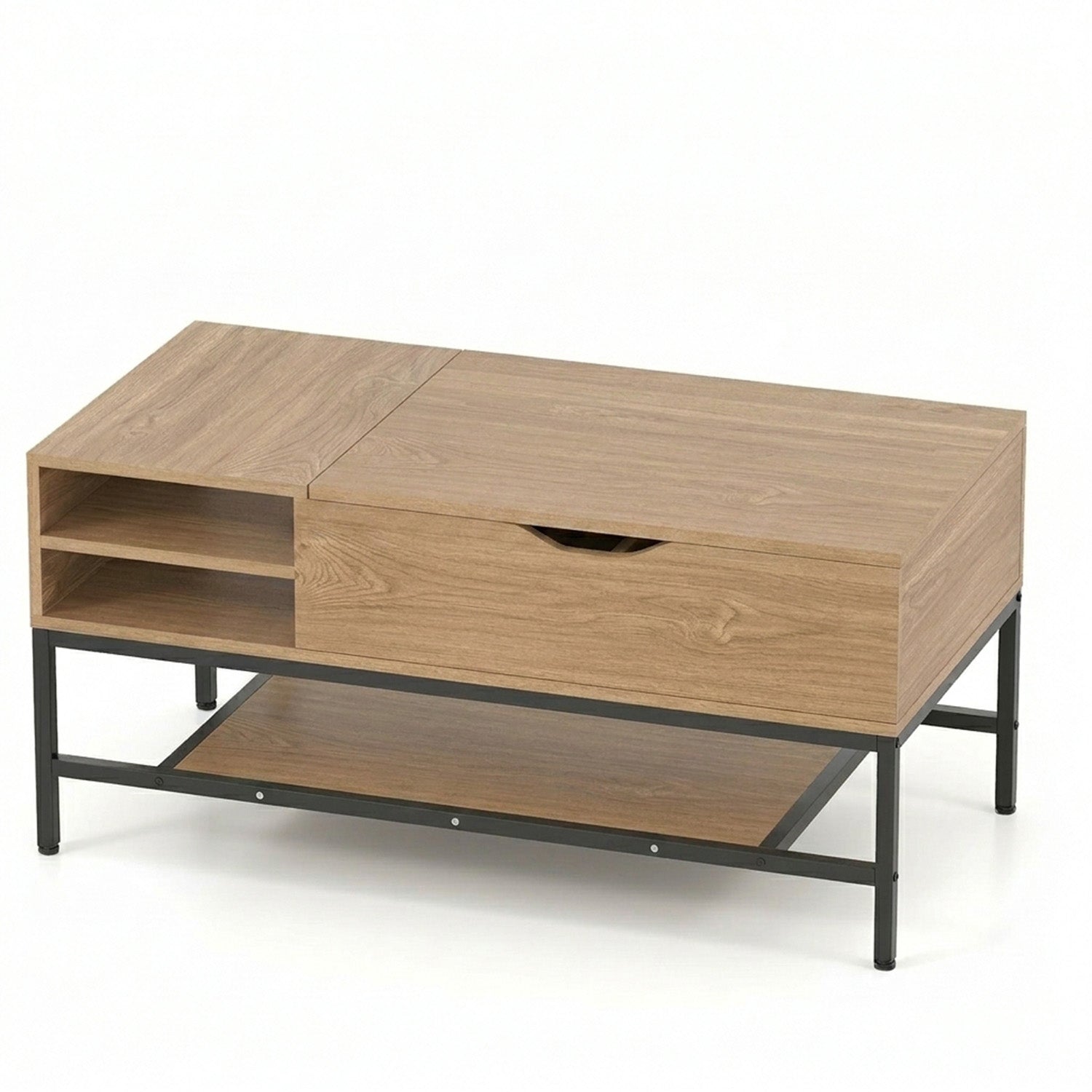 Modern Living Room Center Table with Hidden Compartment Home Furniture