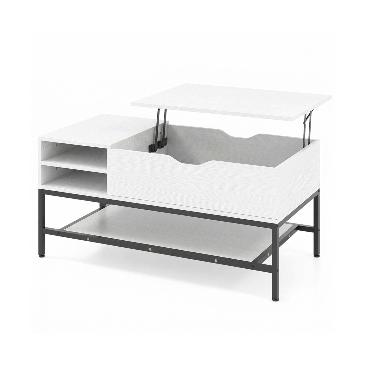 Modern Living Room Center Table with Hidden Compartment Home Furniture