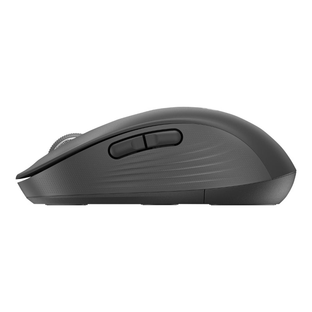 Logitech Signature M650 Large Wireless Mouse Bluetooth Logi Bolt Receiver 5 Buttons Advanced Optical Tracking Graphite