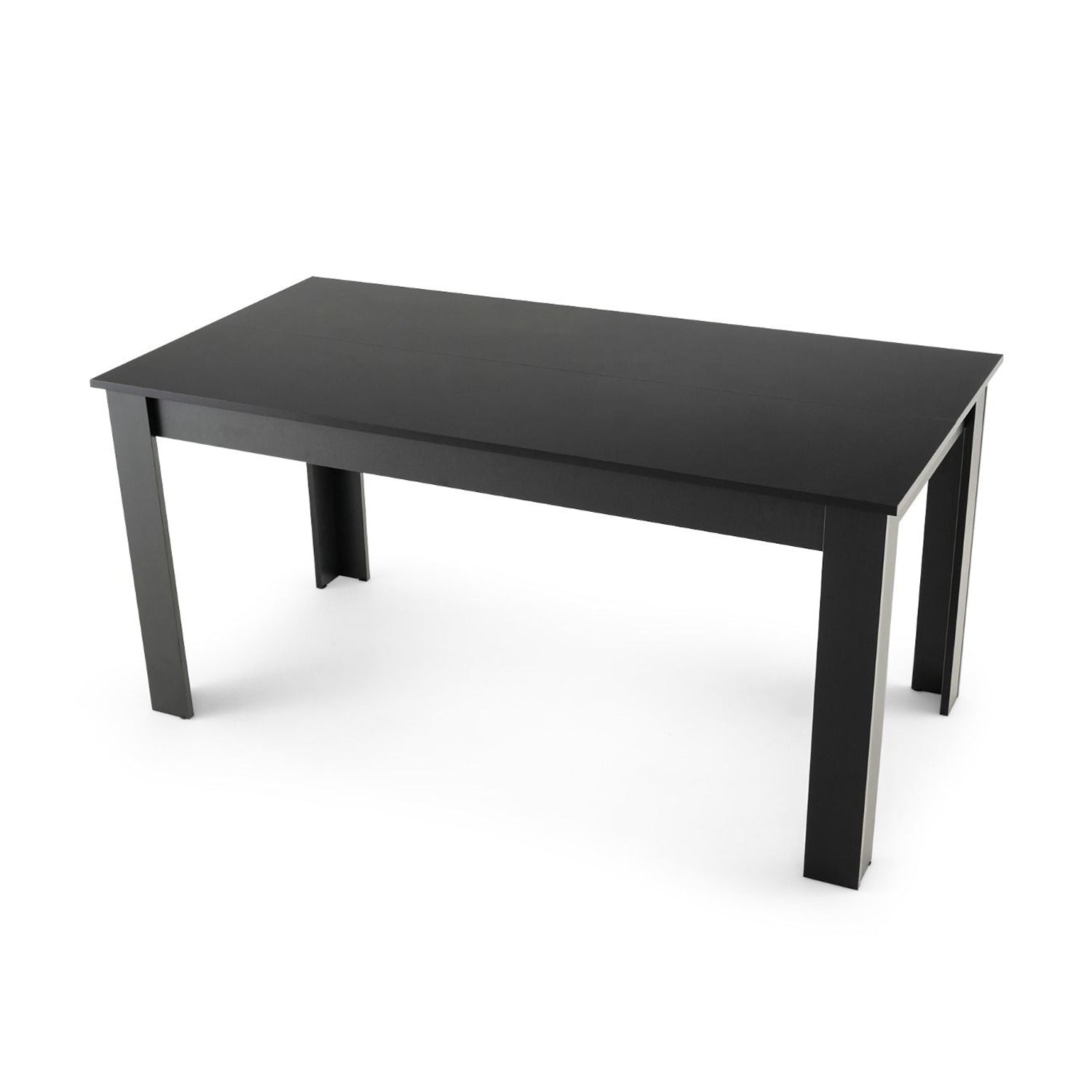 160cm Modern Dining Table with Sturdy L Shaped Legs Furniture Home