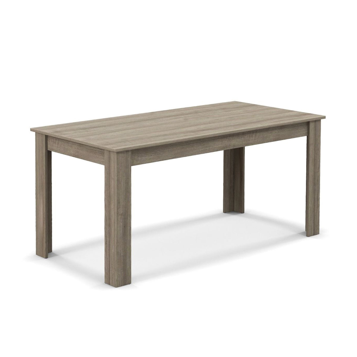 160cm Modern Dining Table with Sturdy L Shaped Legs Furniture Home