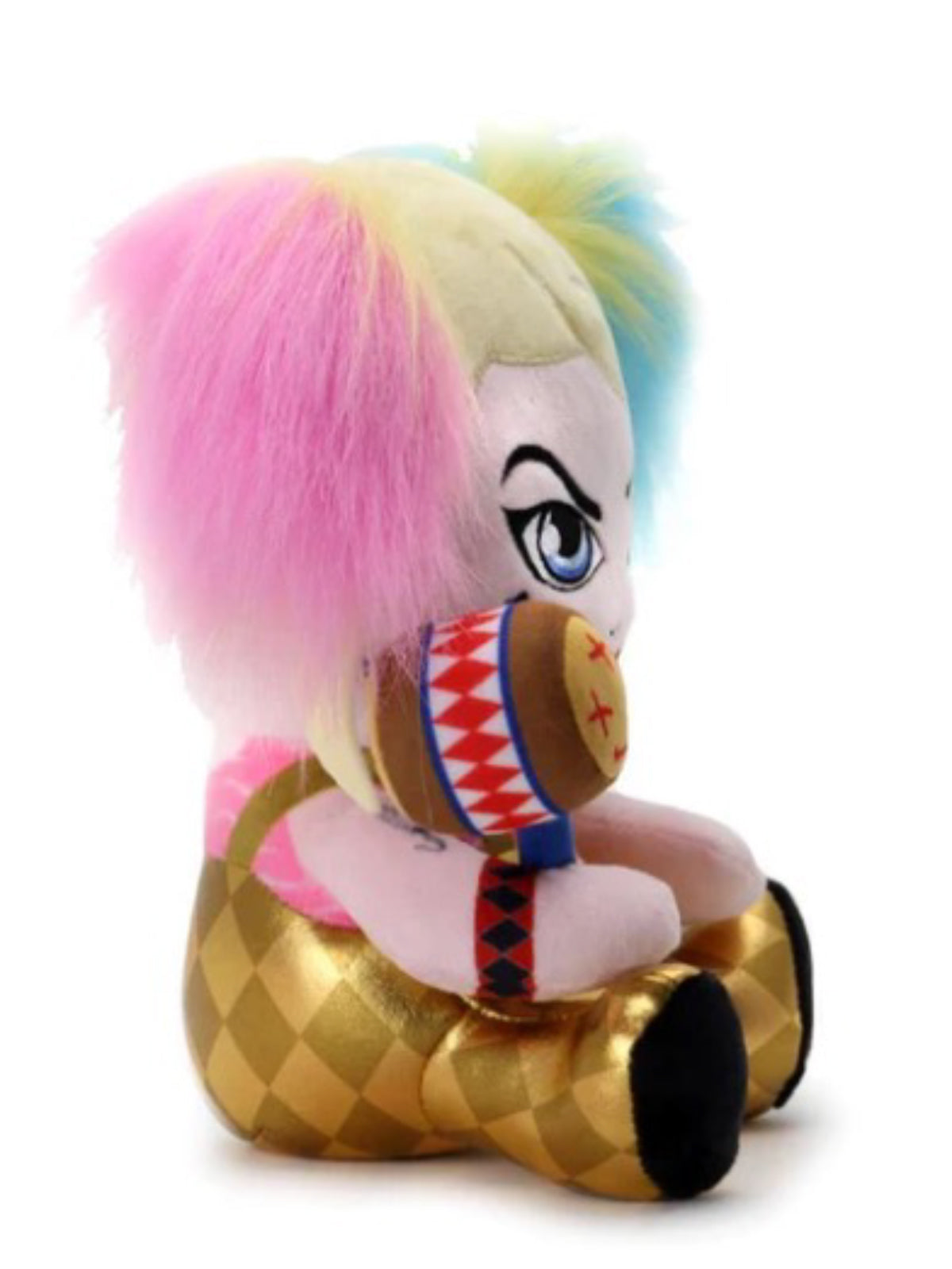 Harley Quinn Birds of Prey 7" Plush Toy with Hammer and Embroidered Details