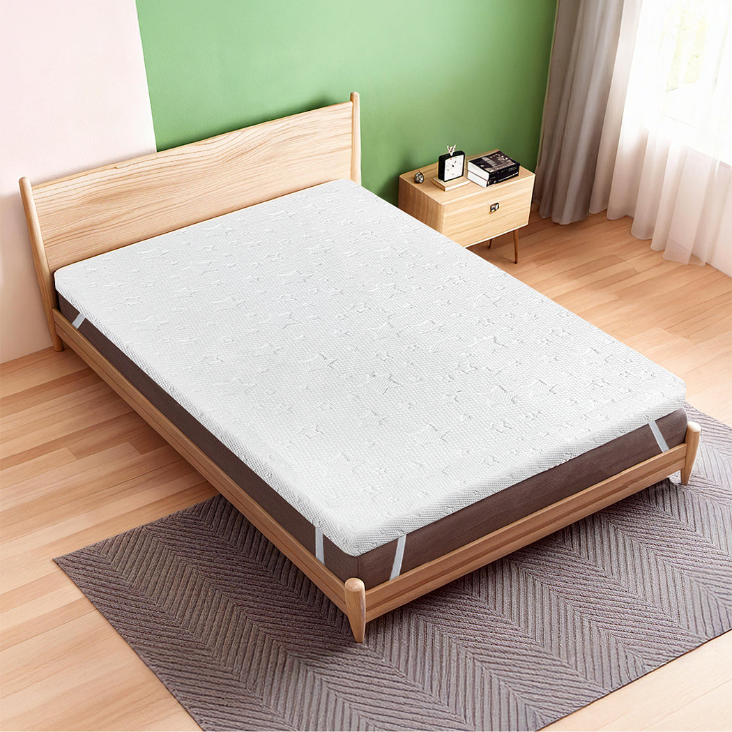 Dreamz Dual-layer Memory Foam Mattress Topper Double-2065254634850750470