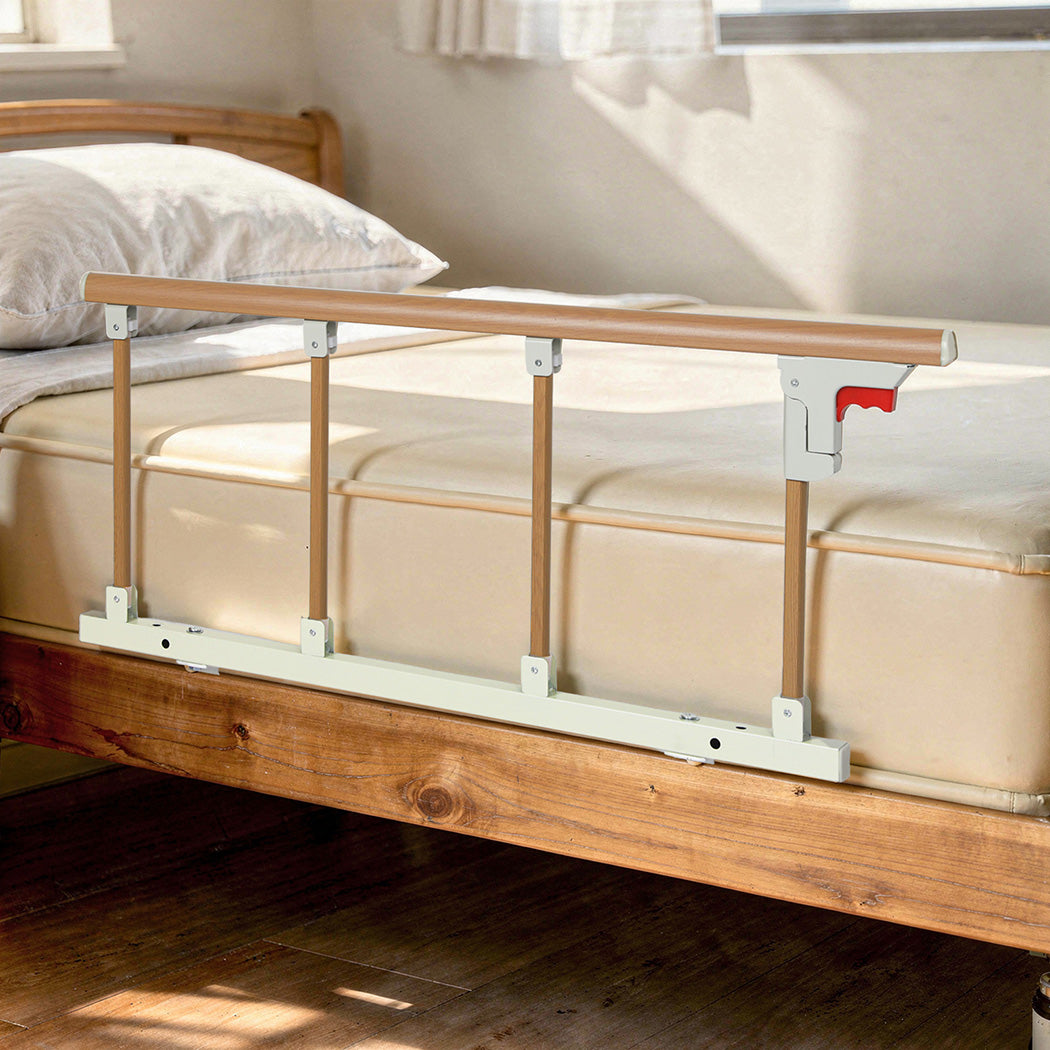 Levede Foldable Bed Rails Elderly Adults Safety Adjustable Bedside Grab Handles-2065254300036239367