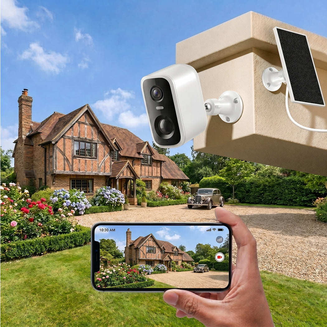 Spector 2K Wireless Security Camera IP65 Alexa 4MP PIR AI Motion Detection Wi-Fi-2061251864938287110