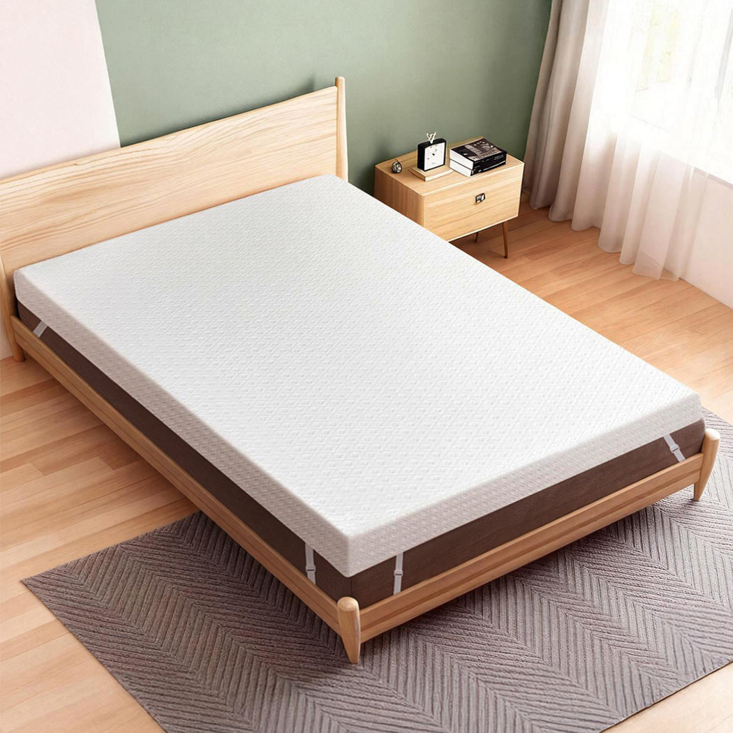 Dreamz Dual-Layer Memory Foam Mattress Topper 10cm-2065254635802857478