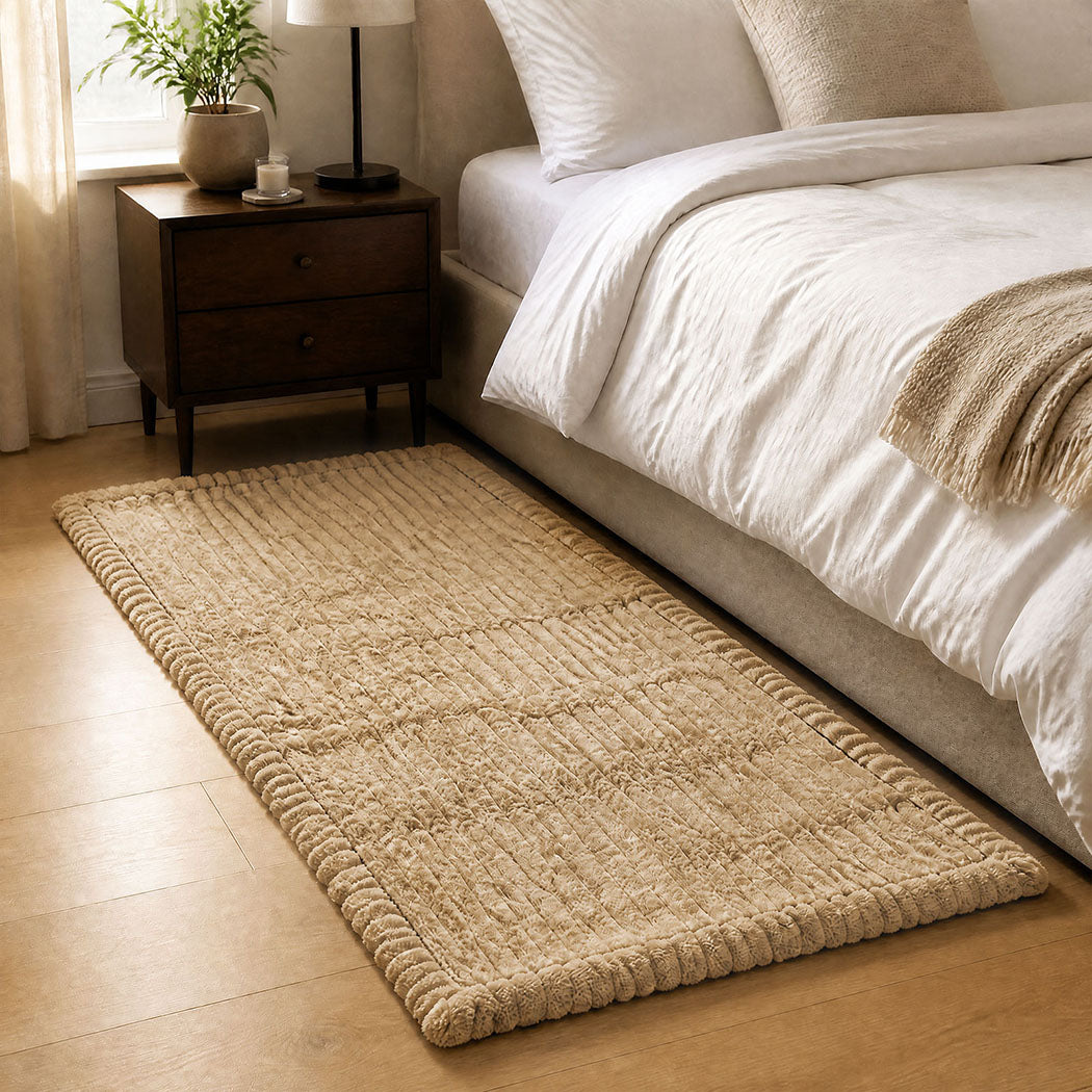 Marlow Sofa Cover  Lounge Plush Pet Couch Cover Non-Slip Light Camel 70x180cm-2072893569689063430