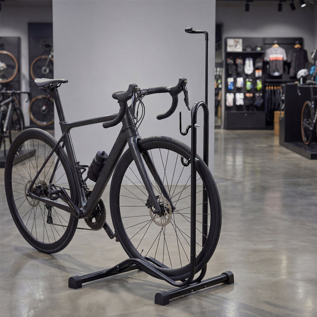 Monvelo Bicycle Rack Stand Floor Parking 3-in-1 Upright Bike Storage Indoor-2050059019300769798