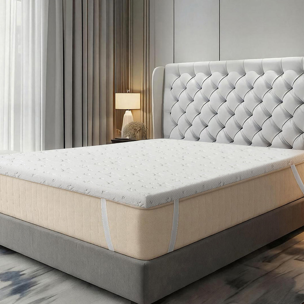 Dreamz Dual-layer Memory Foam Mattress Topper Double-2065254634850750471