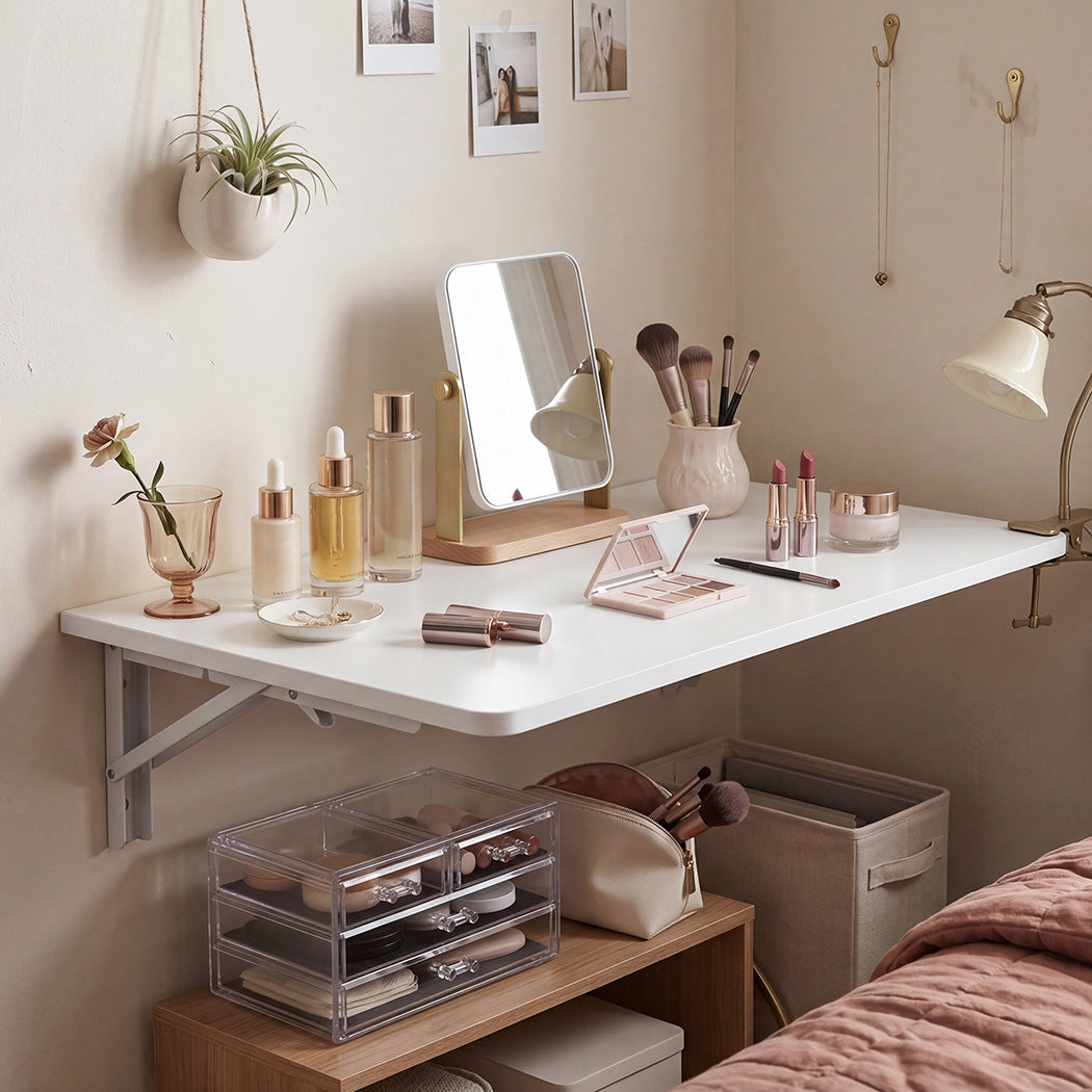 Levede Wall Mounted Folding Table Floating Desk Small Space Workstation Dining-2061251868524417031