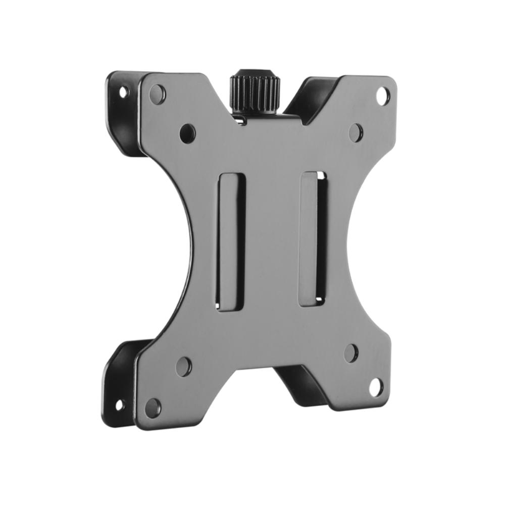 Brateck Quick Release VESA Mount Adapter Plate for 75x75mm and 100x100mm Monitors Steel Construction Matte Black