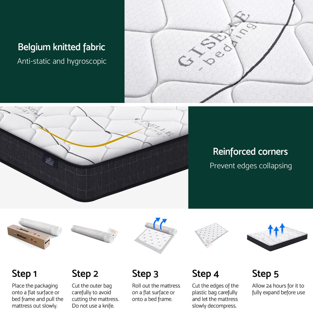 Giselle Bedding 16cm Mattress Medium Firm King