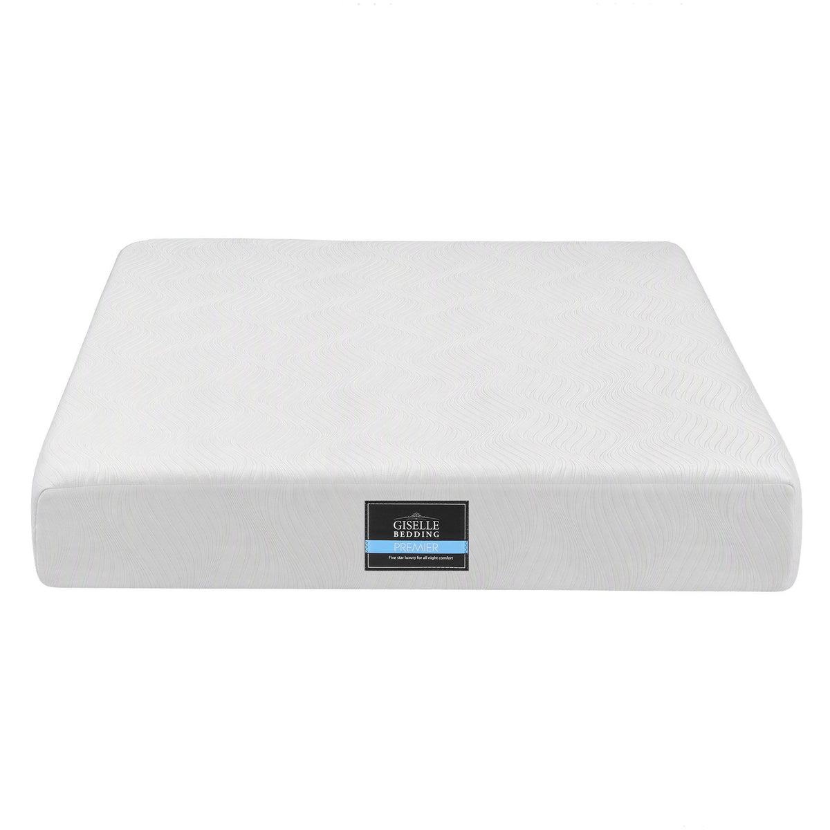 Giselle 25cm Queen Hybrid Mattress Soft Knitted Fabric Edge Support Gel Foam