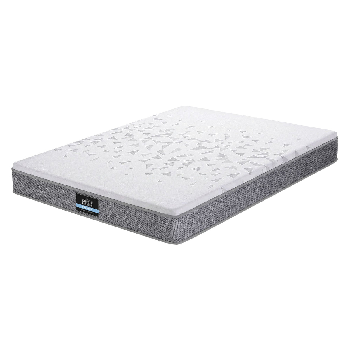 Giselle Bedding Double Mattress 23cm Pocket Spring Mattress with Adjustable Firmness Reversible Foam Layer