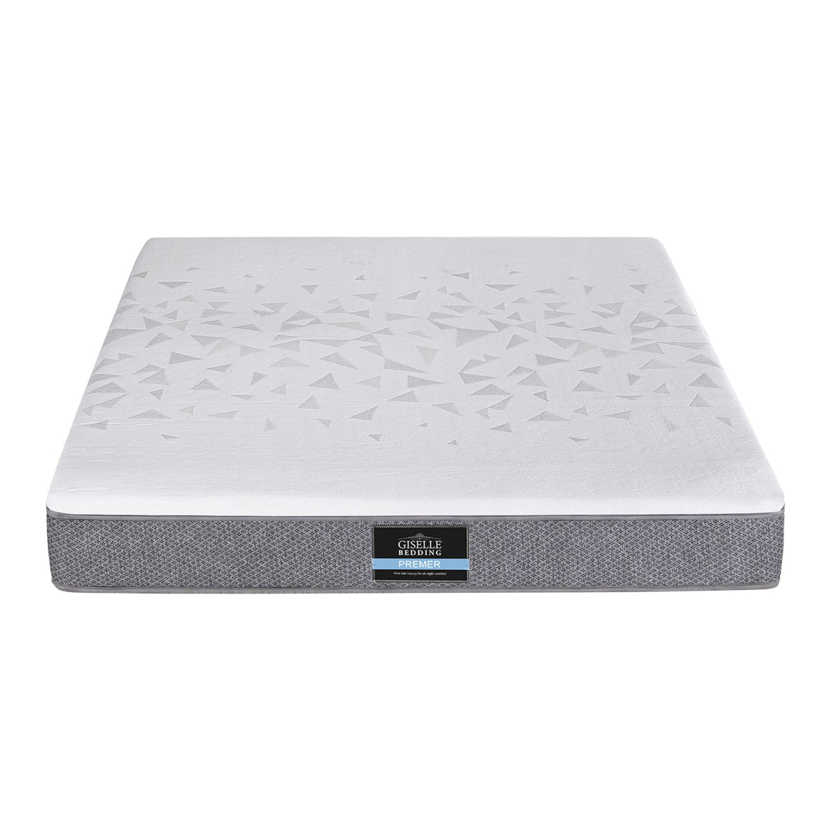 Giselle Bedding Double Mattress 23cm Pocket Spring Mattress with Adjustable Firmness Reversible Foam Layer