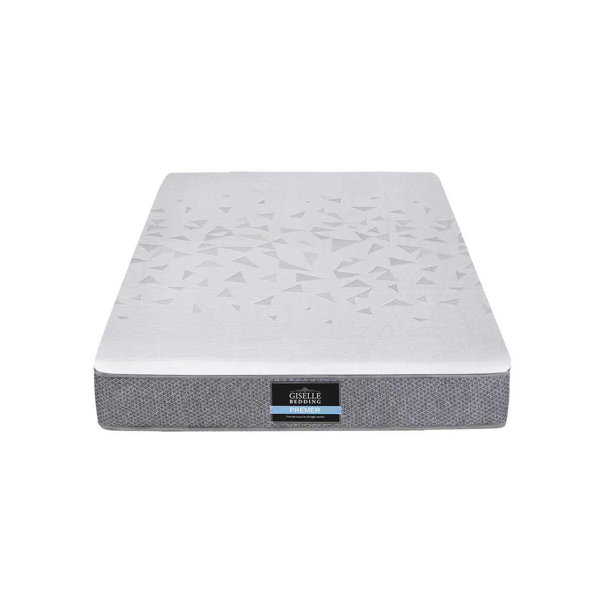 Giselle Bedding King Single Mattress 23cm Pocket Spring Mattress with Adjustable Firmness Reversible Foam Layer